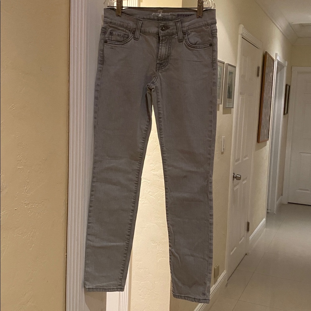 Women's Gray Jeans - Picture 7 of 7
